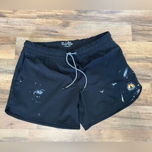 Salt Life Shorts with Paint Splatter